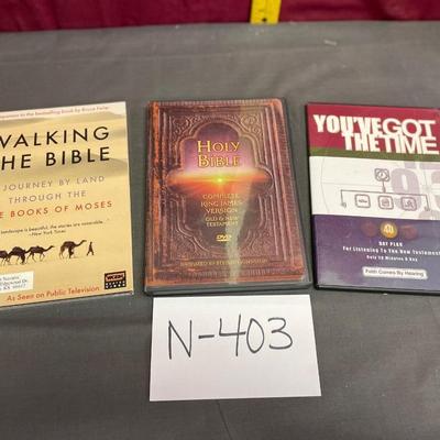 Trio of religious DVDâ€™s