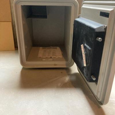 LOT 37  FIRE PROOF SENTRY SAFE WITH COMBINATION STYLE LOCK (Basement)