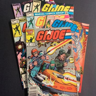 LOT 1R: Marvel Comics GI Joe Collection