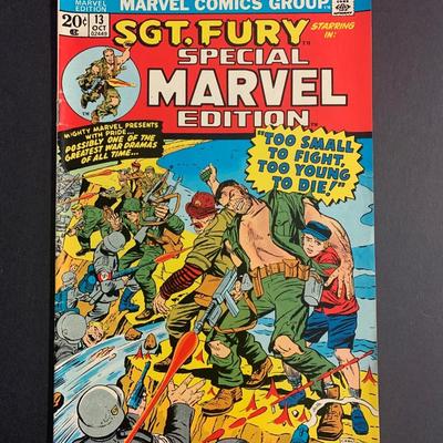 LOT 4R: Marvel's Sgt. Fury Comics