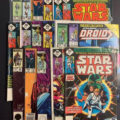 LOT 5R: Star Wars Comic Collection