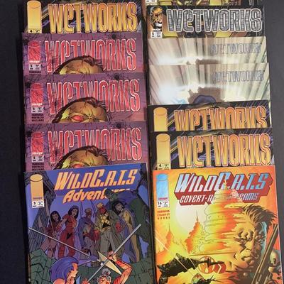 LOT 9R: Wet Works & Wild Cats Comics Collection