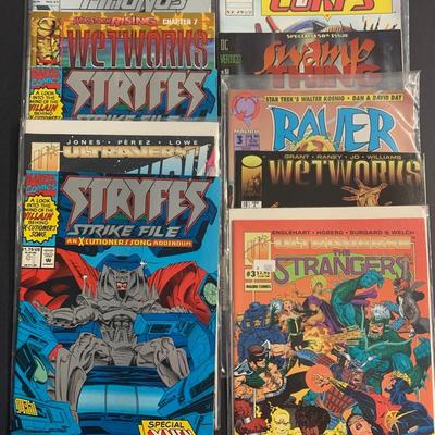 LOT 10R: Valiant & Marvel Comics: Magnus, Swap Thing, Hard Corps & Others