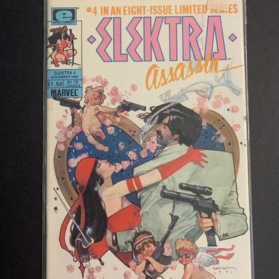 LOT 11R: Marvel Comic Electra Assassin Collection