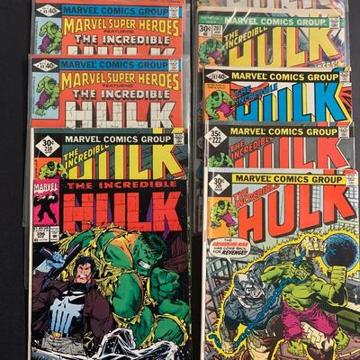 LOT 20R: The Incredible Hulk Comics
