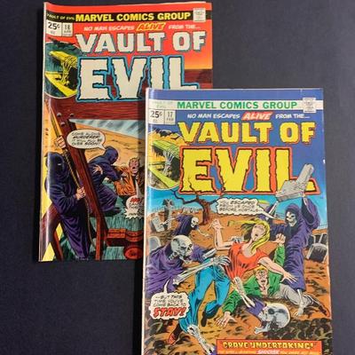 LOT 32R: Marvel Comics Vault of Evil