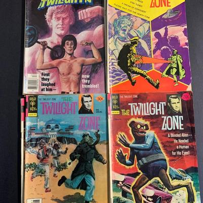LOT::42R: Vintage Golden Key Comics The Twilight Zone