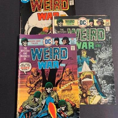 LOT 42R: Weird War Tales DC Comics