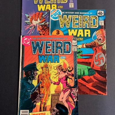 LOT 42R: Weird War Tales DC Comics