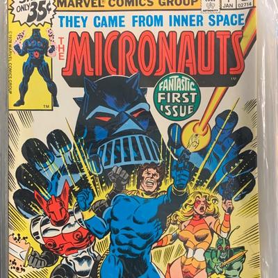 LOT 54R: Micronauts  Marvel Comics