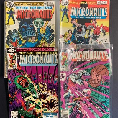 LOT 54R: Micronauts  Marvel Comics