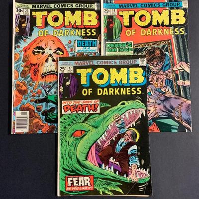 LOT  59R: Tomb of Darkness Marvel Comics