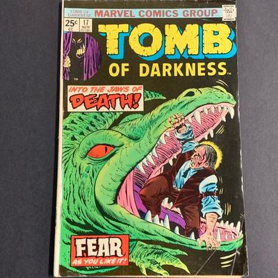 LOT  59R: Tomb of Darkness Marvel Comics