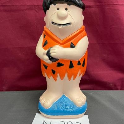 Fred Flintstone plastic bank