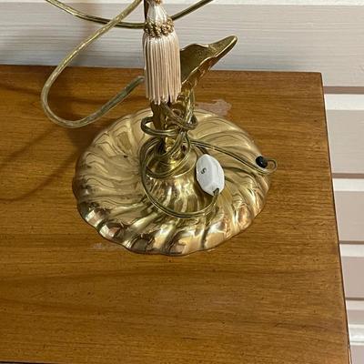 Vintage Brass Gooseneck Lamp
