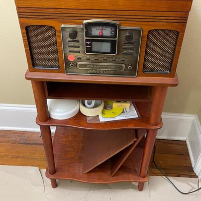 Crossley Turntable, CD Player, AM/FM Radio and CD Recorder