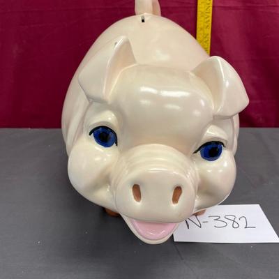 Giant adorable piggy bank