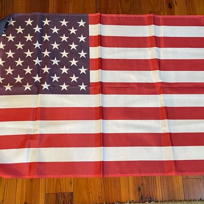 Lot of Five Large Flags