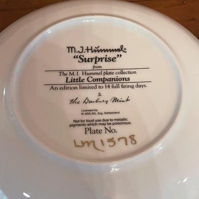 NEW MJ Hummel Collector Plate Collection - 12 Pieces