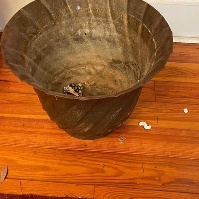 Vintage Brass Planter