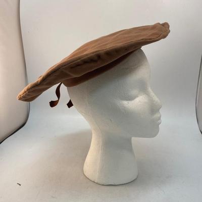 Antique Vintage Brown French Style Fashion Beret Hat