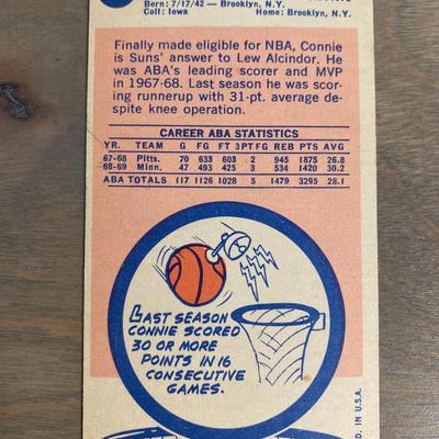 Basketball Trading Card