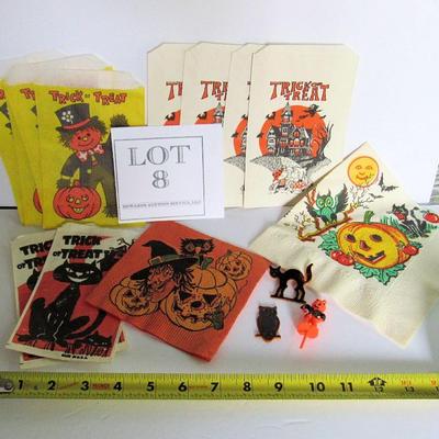 Lot of Vintage Halloween Items
