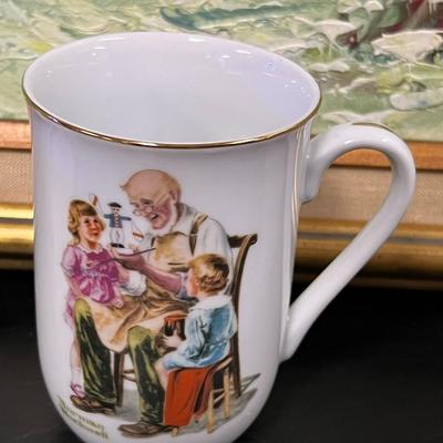 Amazing Lot of  Norman Rockwell Mugs