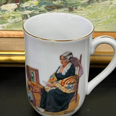Amazing Lot of  Norman Rockwell Mugs