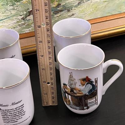 Amazing Lot of  Norman Rockwell Mugs