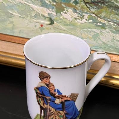 Amazing Lot of  Norman Rockwell Mugs
