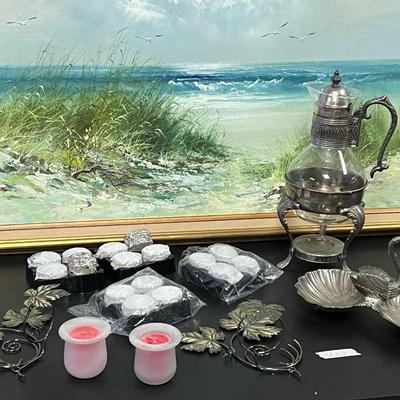 Beautiful Lot of Silver and Brass