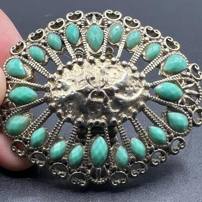 Retro Costume Jewelry Stretchable Turquoise Fashion Ring