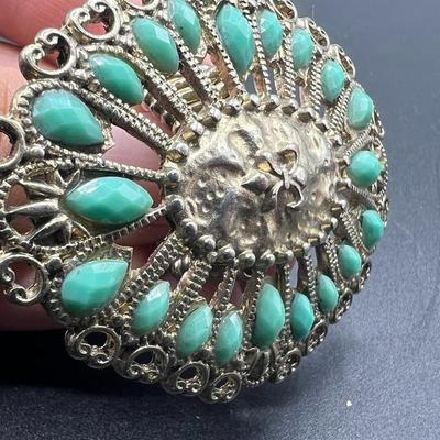 Retro Costume Jewelry Stretchable Turquoise Fashion Ring