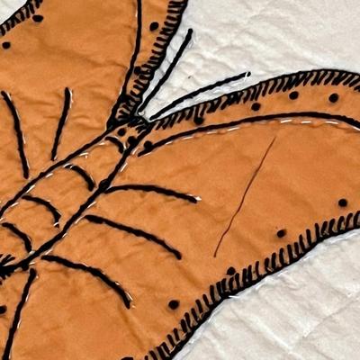 Hand Sewn Butterfly Quilt