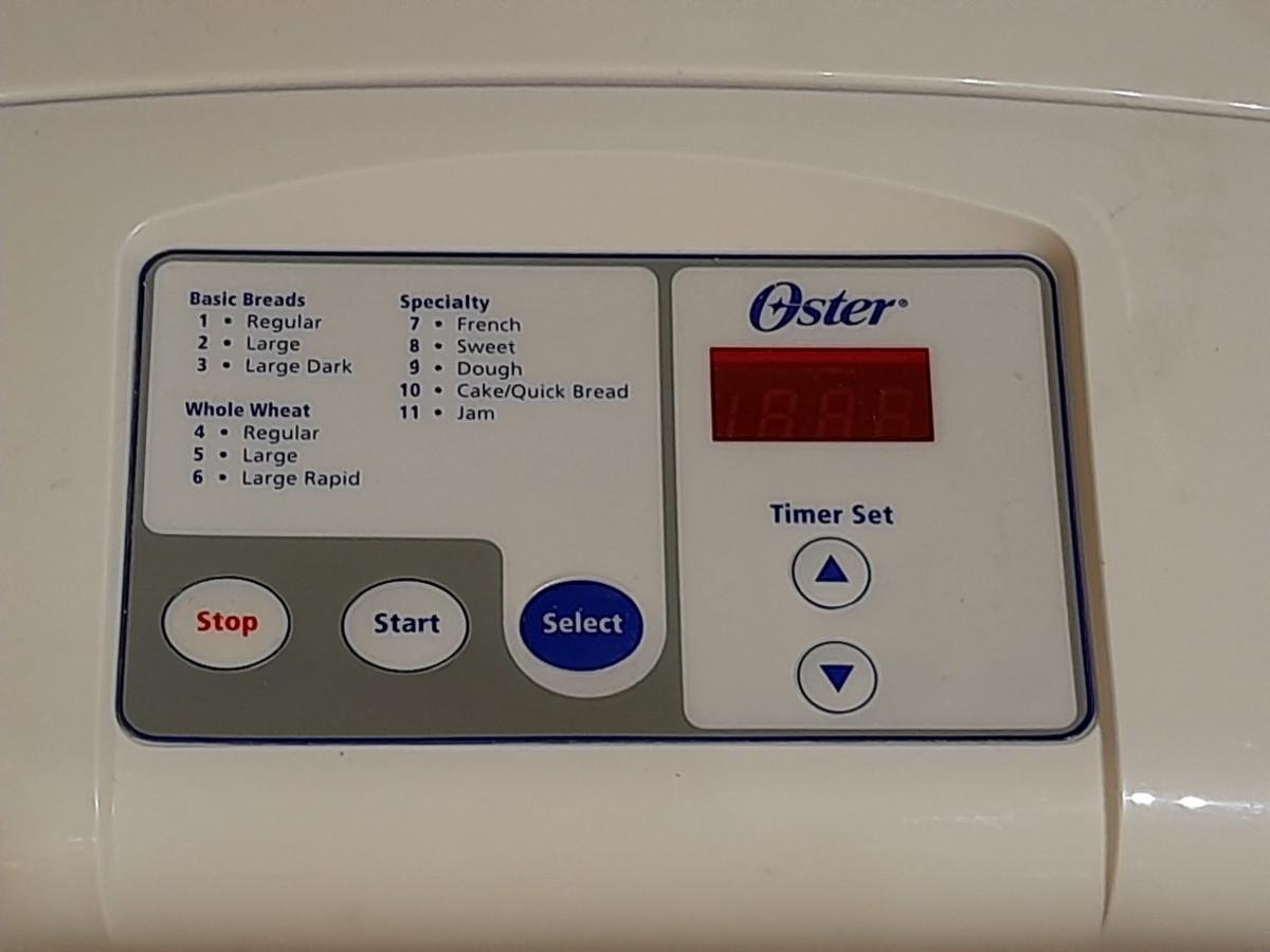 LOT 55 OSTER AUTOMATIC BREAD MAKER | EstateSales.org