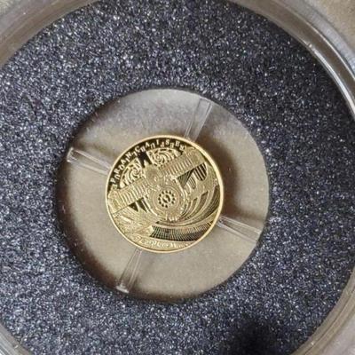 2016 .999 Gold 5 Euro Coin Proof with box