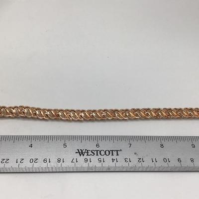 18KR/Splate Glitz Tennis Bracelet