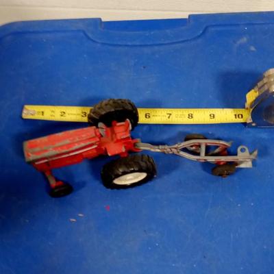 LOT 151  OLD TOY TRACTOR WITH PLOW