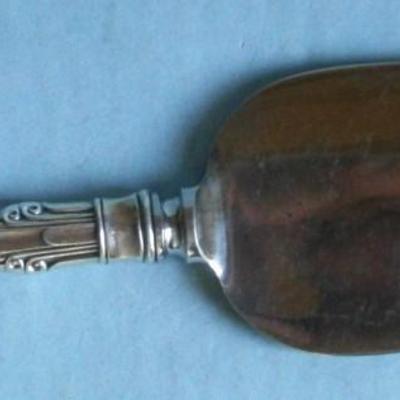 Large Pie or Cake Server Silver Handle