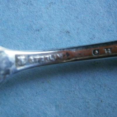 Sterling Silver BUNRATTY (Ireland) Souvenir Spoon