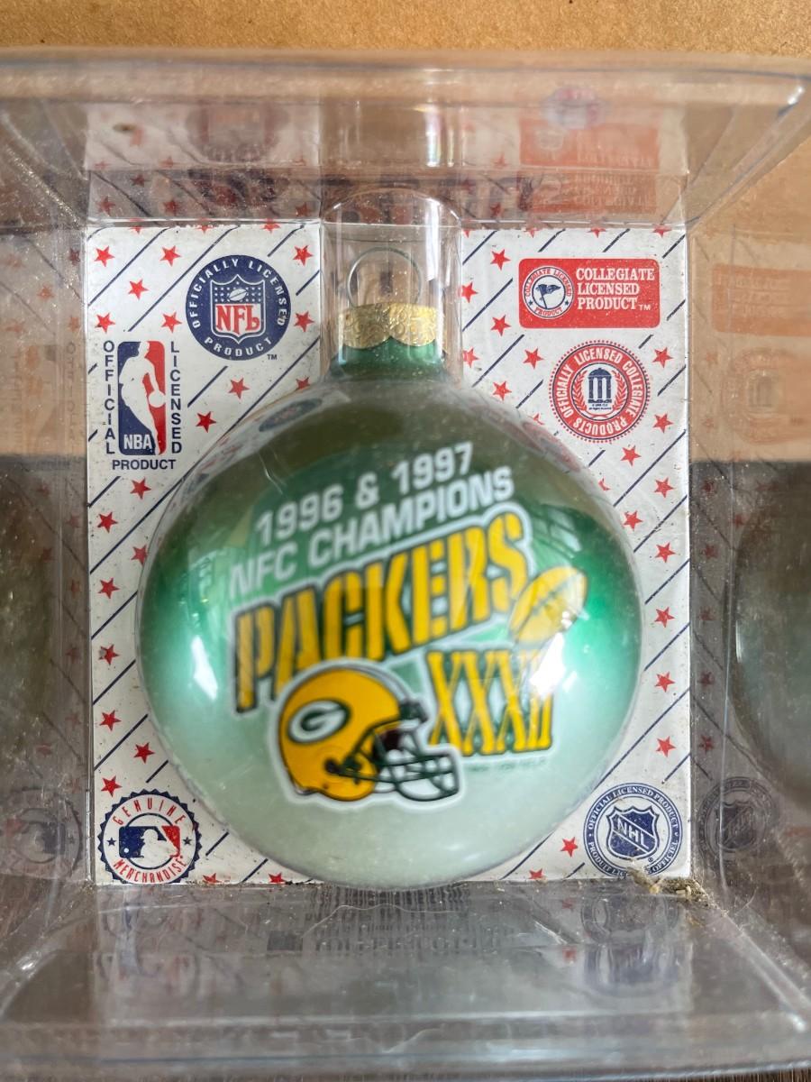 Packers 96-97 NFC champions Ornament | EstateSales.org