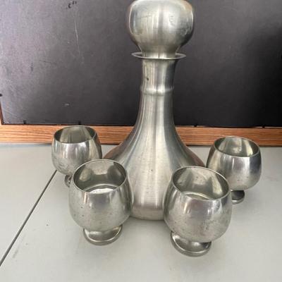 Lunt english Pewter set