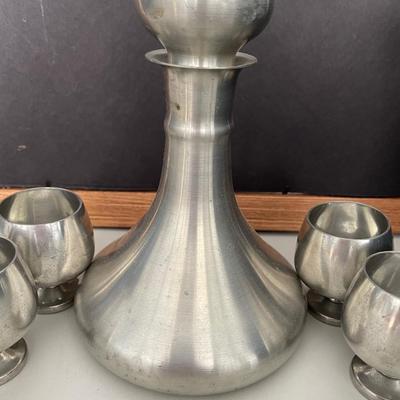 Lunt english Pewter set