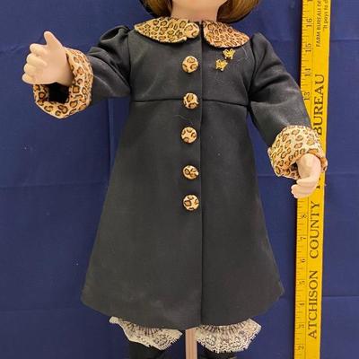 Black Coat and Hat