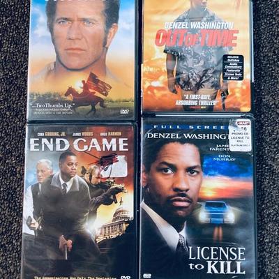 LOT 47 FOUR NEW IN BOX MOVIES ON DVD (BASEMENT)