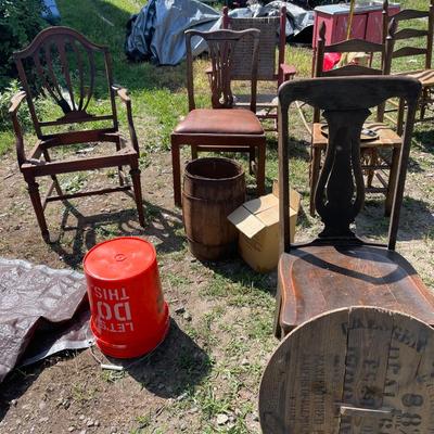 Antique chairs