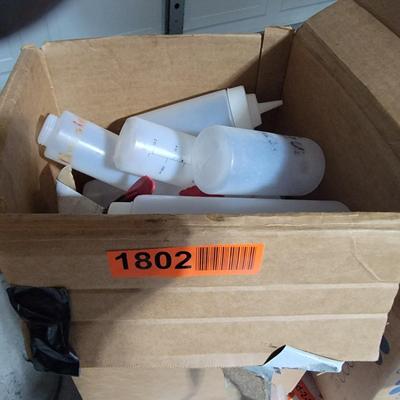 cups, plastic bottles, shredders, salt & pepper shakers