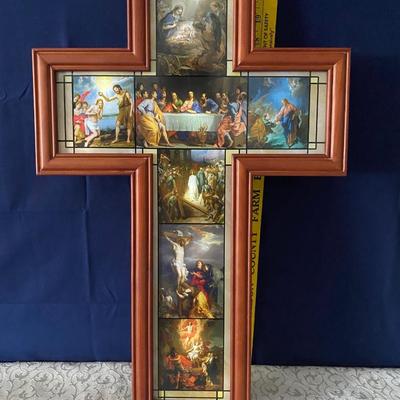 Cross With Lights