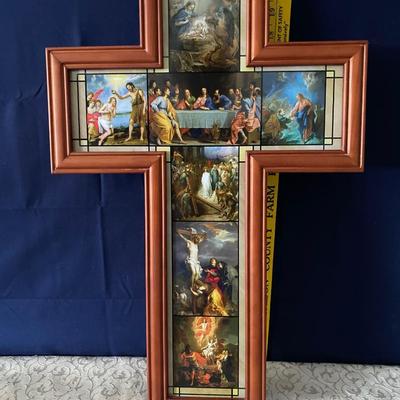 Cross With Lights